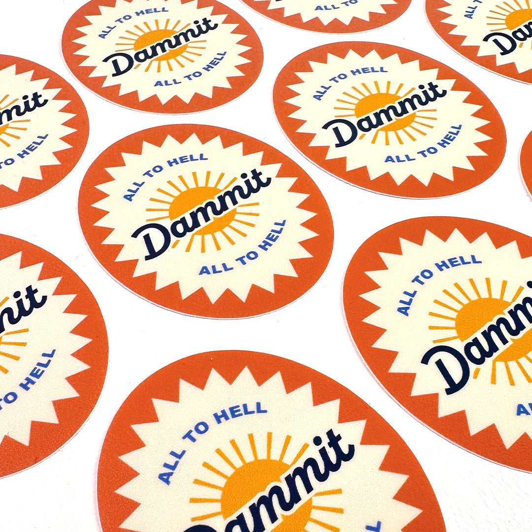 Dammit Sticker