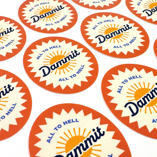 Dammit Sticker