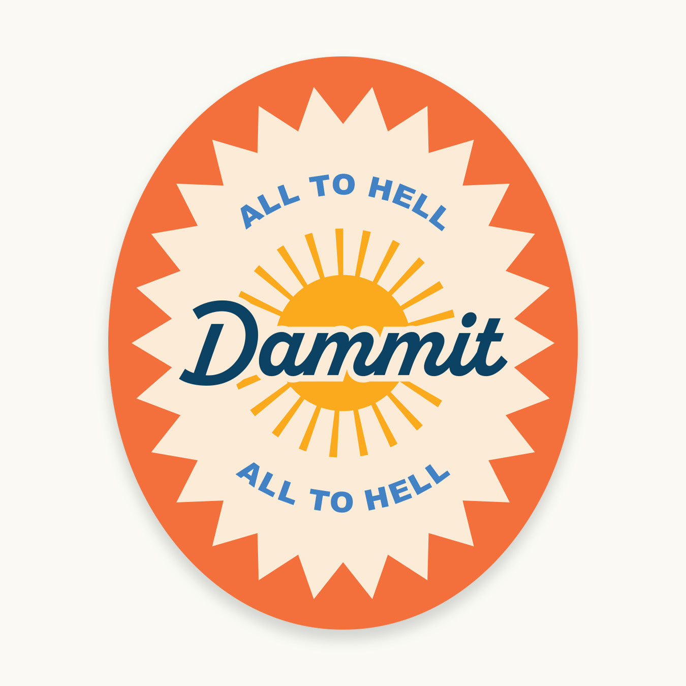 Dammit Sticker