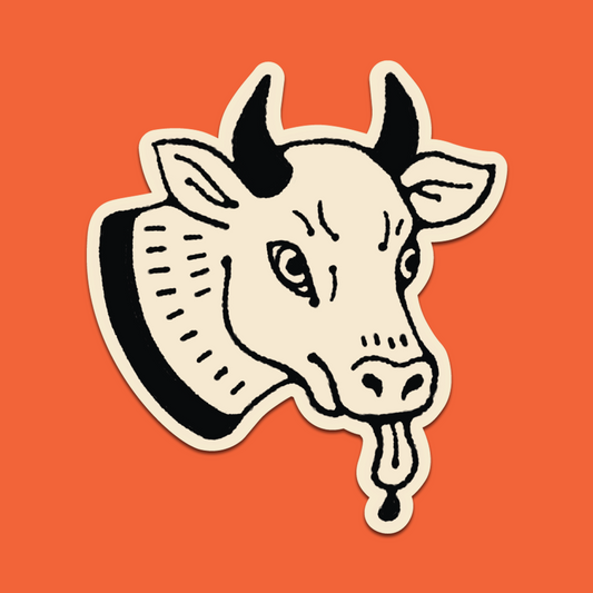 Bull Sticker