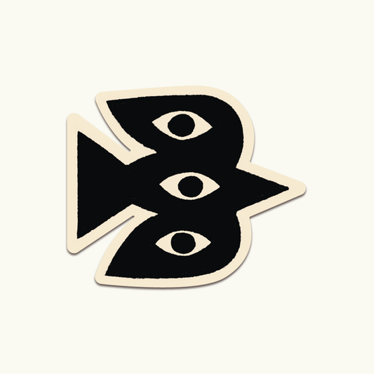 Third Eye Bird Sticker