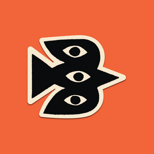 Third Eye Bird Sticker