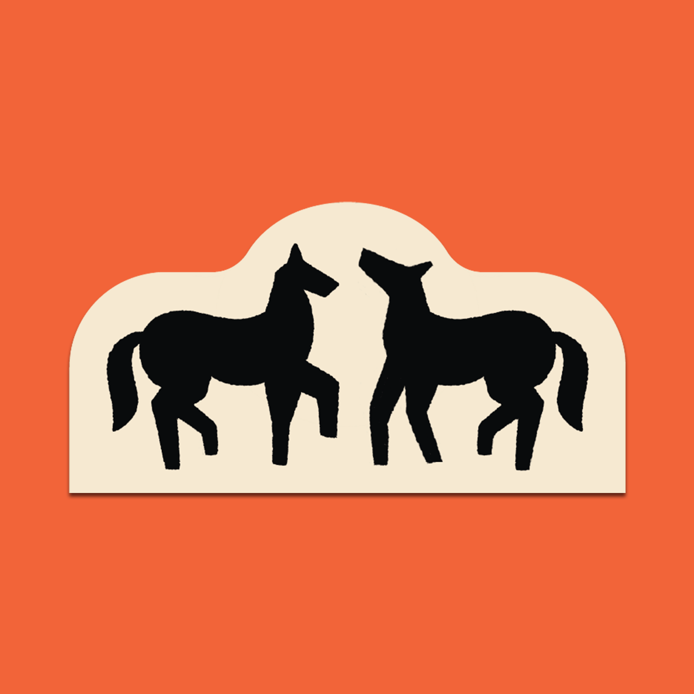 Horses Sticker