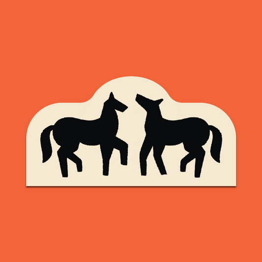 Horses Sticker