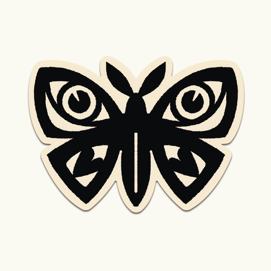 Moth Sticker