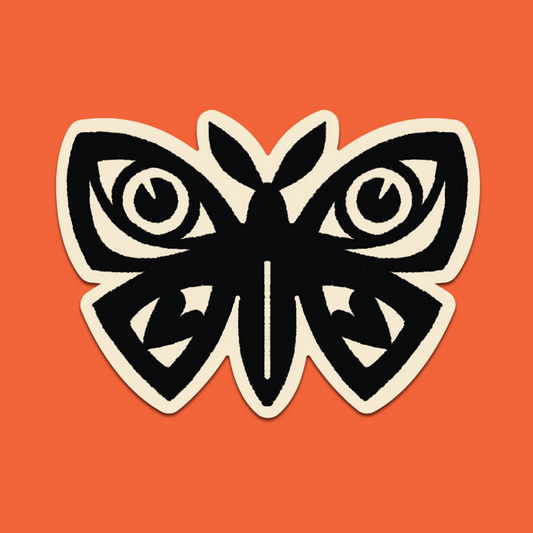 Moth Sticker