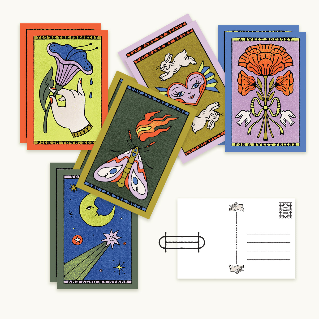 NEW Valentine Postcards