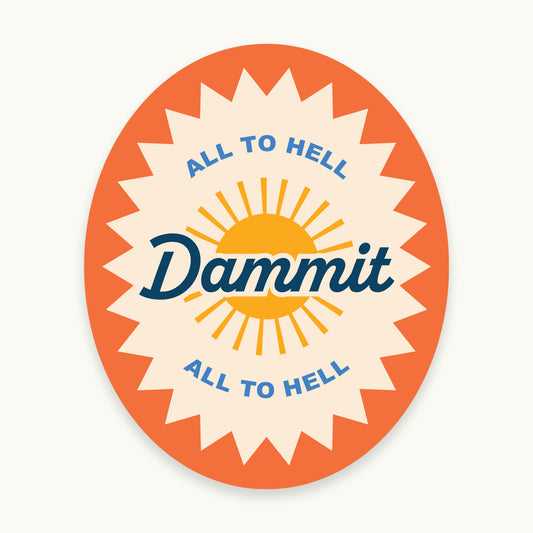 Dammit Sticker