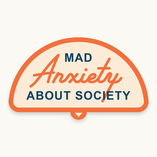 Society Anxiety Sticker